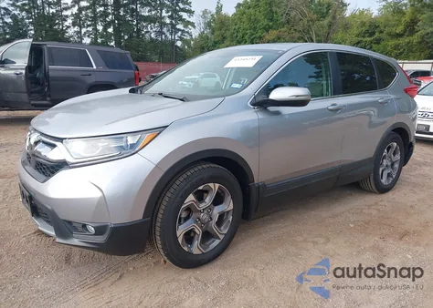 2017 Honda Cr-V Ex-L/Ex-L Navi from USA, damaged, VIN 7FARW1H87HE017112